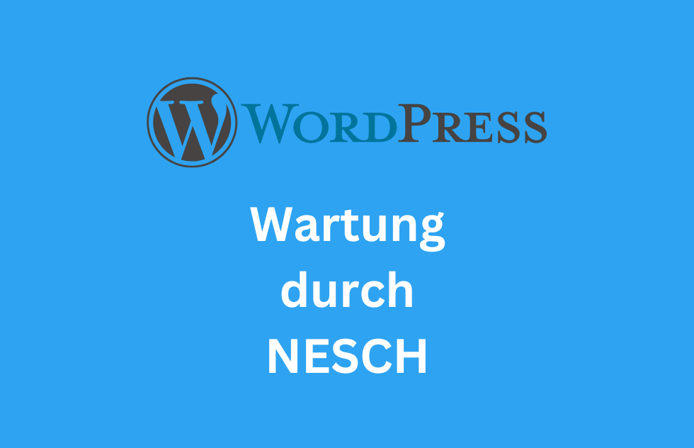 Wartung durch NESCH: Ein Partner für nachhaltigen Erfolg