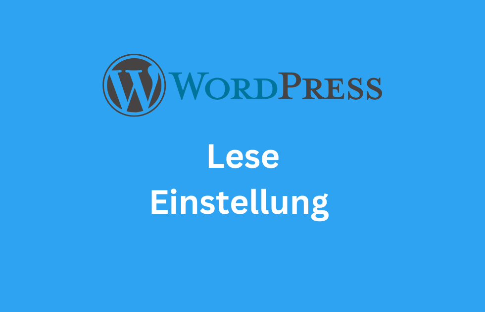 Lesen-Einstellungen für Benutzerfreundlichkeit und SEO